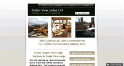 Desktop Screenshot of cadairviewlodge.co.uk